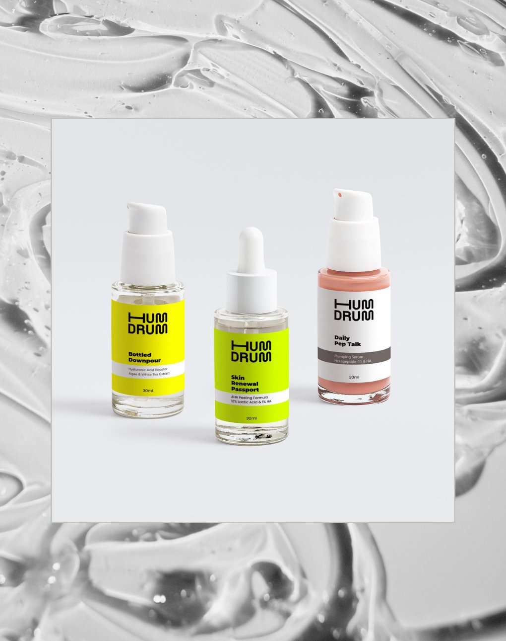 Humdrum skin premium facial serum collection